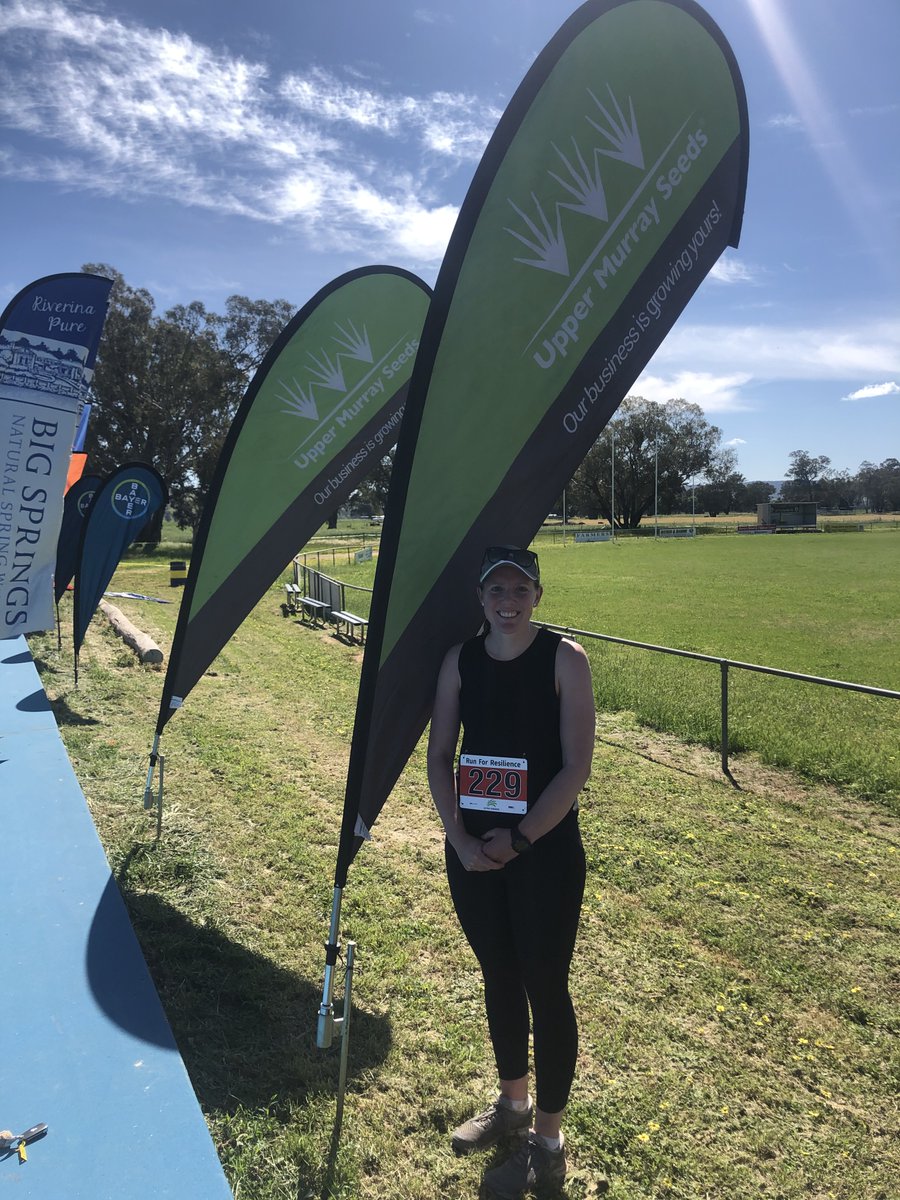 What a great day at the #ActiveFarmers ‘Run For Resilience’ last weekend! The event took place in the picturesque #Mangoplah &amp; over 3500km was run by participants from both the physical &amp; virtual event. Well done to <a href="/CharlotteSuth/">Charlotte Sutherland</a> who competed in the 10km. #proudsponsor #support