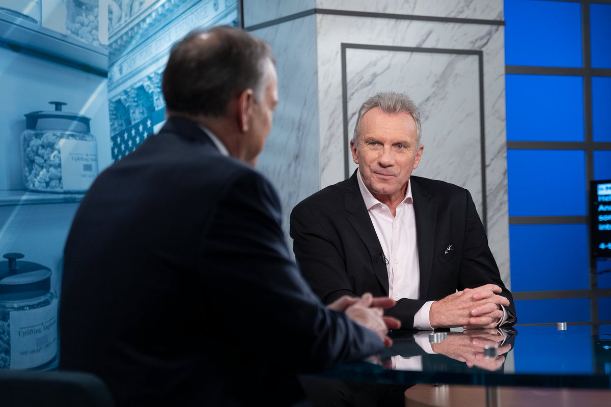 #TBT on set with Money Morning and Joe Montana