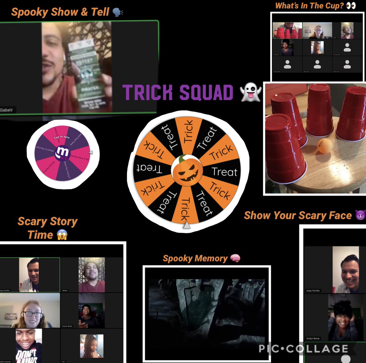 Isaacp2020's tweet photo. Twitter back up? 👀
Let’s share some Dallas Zombie winners!!!😈

Some Zombies got rewarded with some $$$ treats to feed their Brain cravings. 🧠 
&amp;
#TrickSquad  spun the wheel to decide their fate! 👻 @Josie_MPCS @CarmenV670 

#purplelife #carefromanywhere #hallloweenextravaganza https://t.co/SP2aDmHaxV
