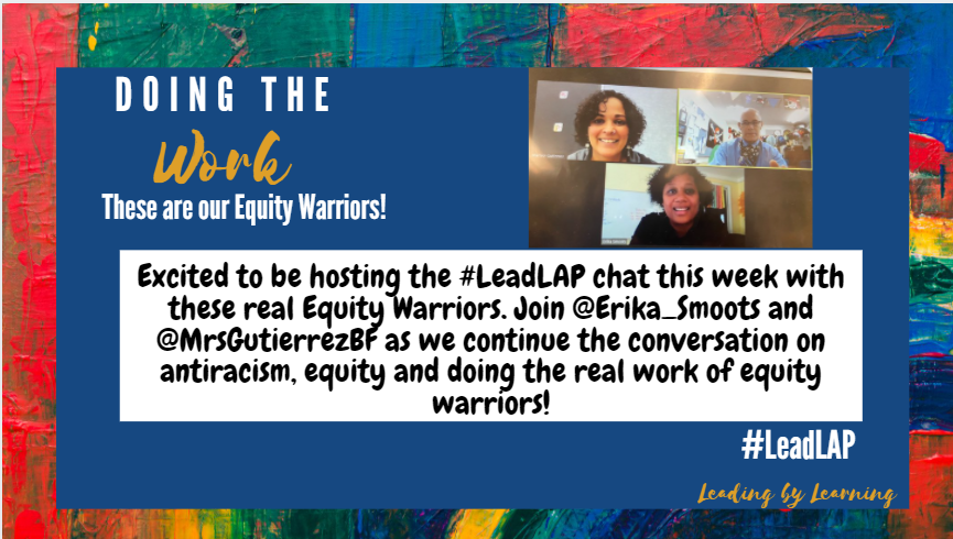 PS5Orders's tweet photo. For Saturday's #LeadLAP #LeadingByLearning let me introduce two #EquityWarriors who will share their work and  learn with us as we dive deeper into the Antiracist work that educators need to be doing. Thanks for joining us @Erika_Smoots @MrsGutierrezBF  @LTPS1  10/17 at 10:30 EST https://t.co/RGp8BcWmFU