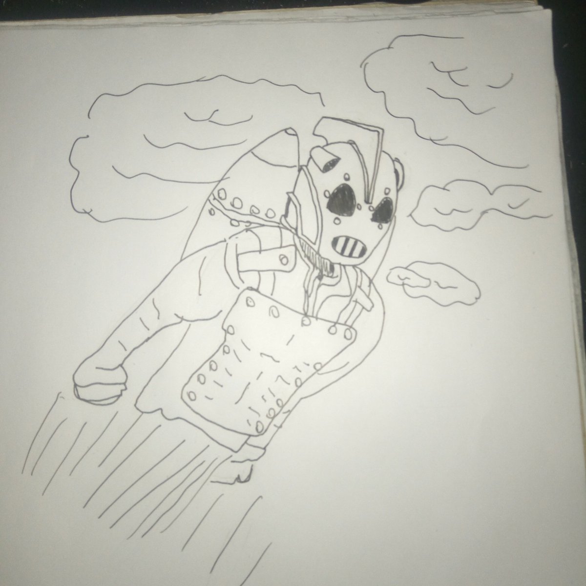 natancolen's tweet photo. #inktober #2020 #Twitter #fifteenthday #inktober2020 #rocket #rocketeer https://t.co/NRnmIBNv18