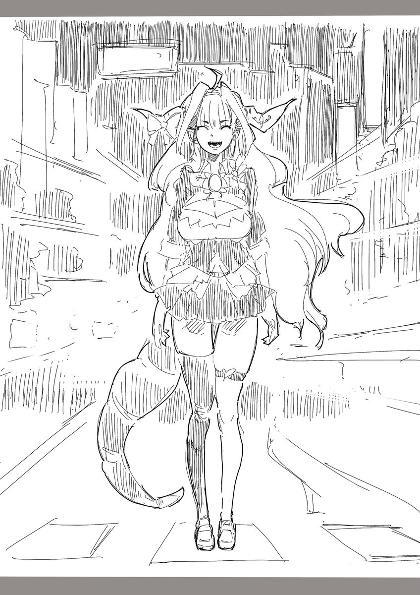 #みかじ絵 
〇〇代理人
(再投稿) 