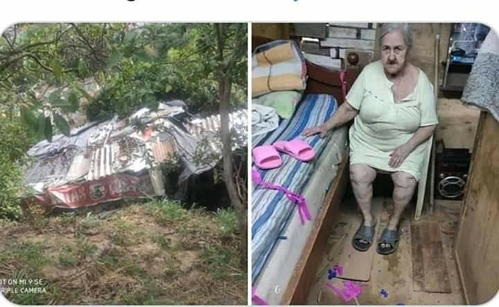 Elinformativooo's tweet photo. 🚨HIJOS ABANDONAN A SU MADRE, ELLA COMO PUDO ARMO UN RANCHO PARA SOBREVIVIR.
Este caso paso en Antioquia, donde la comunidad pidió ayuda por parte del estado, por qué la mujer de la tercera edad no tenía ni para un plato de comida, y presentaba problemas de salud.

#medellín https://t.co/yeavDZLDxu