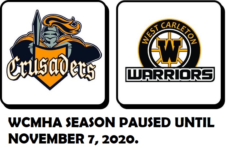 wcwhockey's tweet photo. Effective immediately WCMHA is pausing all team activities until November 6th @ 23:59.  https://t.co/3TY0lEQEVQ https://t.co/mmaziCNfnh