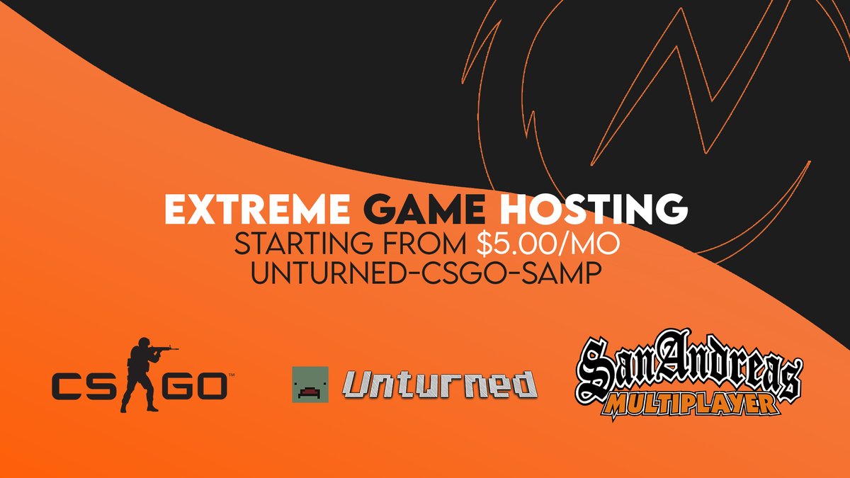 OptimalNode's tweet image. 🕹 GAME HOSTING

Crea en menos de 5 minutos, tu propio servidor en tu juego favorito. 🤩

🧟‍♂️ UNTURNED
🔫 CSGO &amp;amp; 1.6
🚗 Multi Theft Auto, SA-MP &amp;amp; RageMP

🚀 Servidores alojados en nuestro hardware Extreme que cuentan con procesadores i9 y discos NVMe.

↪ optimalnode.gg/extreme-game