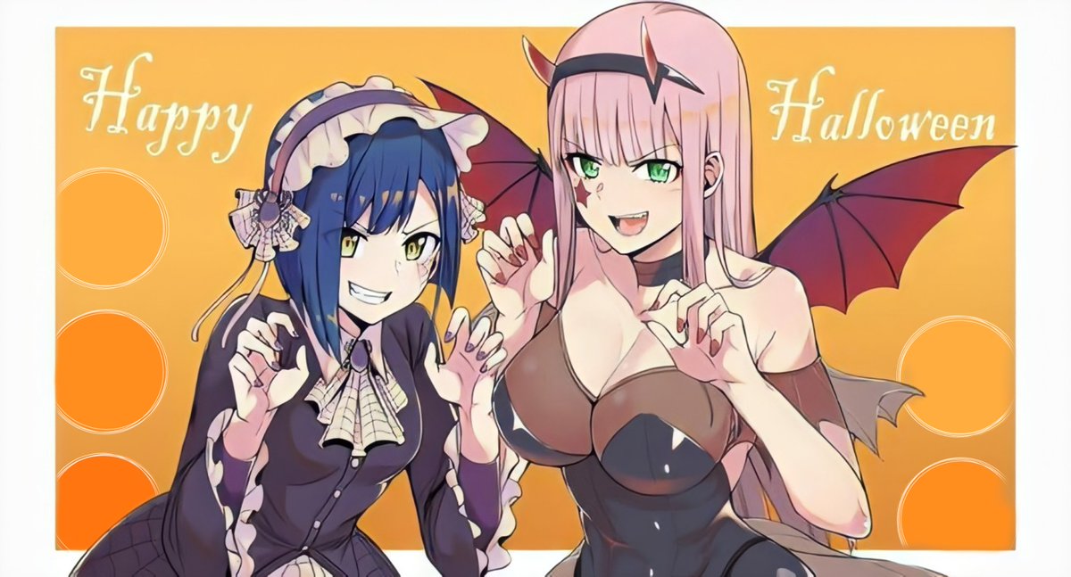 Nao_yadhi's tweet image. Happy Halloween
#darlinginthefranxx #code002 #squad13