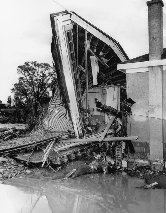 11. The river became a deadly torrent. Roads destroyed. Trees snapped like matchsticks. Cars swept away. Homes ripped from their foundations.