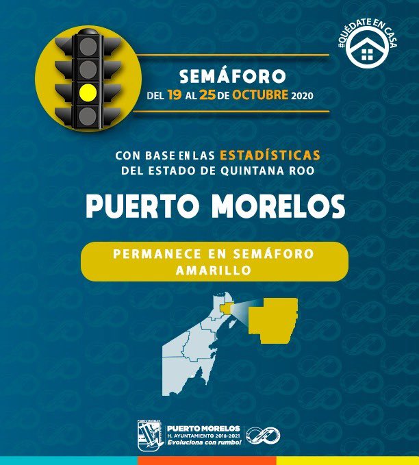 Amig@s, la próxima semana continuaremos con semáforo amarillo. Es algo positivo porque significa que podremos continuar la reactivación económica. Sin embargo, no bajemos la guardia, sigamos cumpliendo los protocolos sanitarios para proteger la salud.
#JuntosSaldremosAdelante