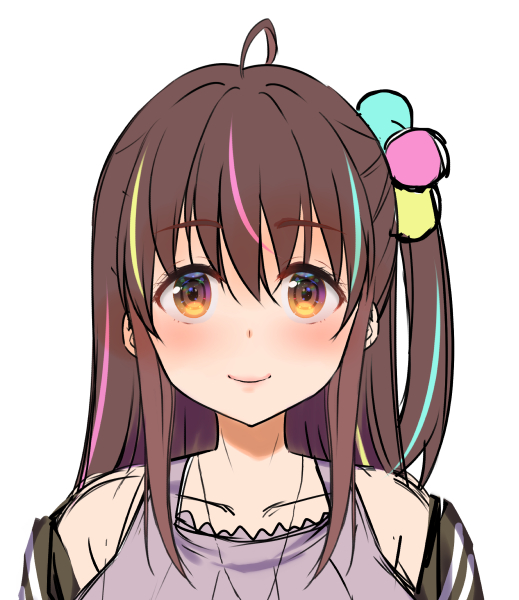 名前は「めるちな」です。まだまだ制作途中!#Vtuber準備中 