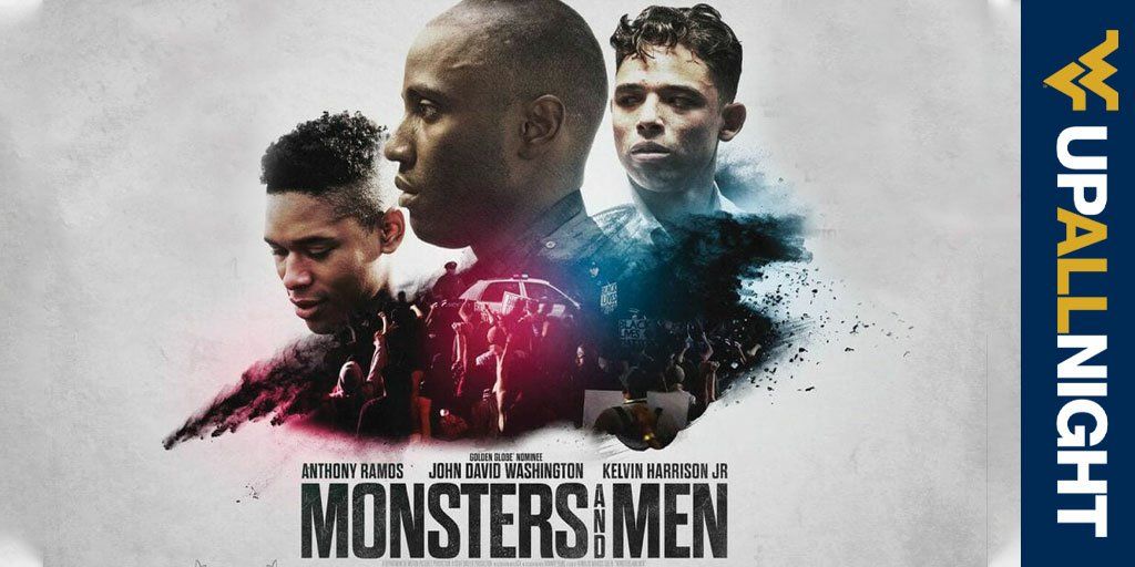 WVUpAllNight's tweet photo. We've got some great films 🎬this weekend. Plus we have free popcorn 🍿. "Monsters and Men" is the story of a police shooting that haunts all involved. Reserve your spot at https://t.co/svbJY4uSbP
#wvu #wvustudents #movie https://t.co/38GKKh0U9t