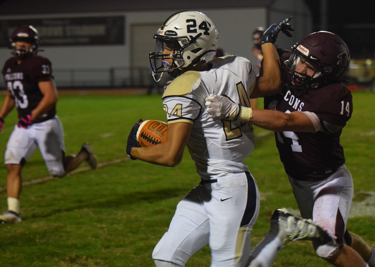 AustinHertzog's tweet photo. Amid all the indecision of the fall sports season, for me the one team that was going to feel most strange potentially not having around was @PGFalconsFB. 

So all felt right tonight covering the Falcons' home opener. Did my best to bring my photo 'A' game too https://t.co/dBQlWpq71l