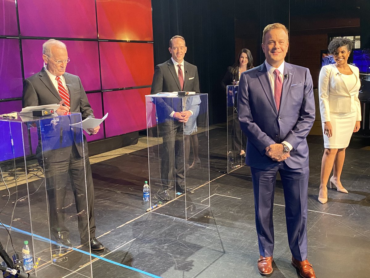 RheyaSpigner's tweet photo. It might have been a rough start, but we’re in 2020 🙃
All is well that ends well, we hope you got answers tonight. #vote #ussenatedebate 

And shout out to the people behind the scenes cause, whew 😅 https://t.co/yxu3S4tEr6
