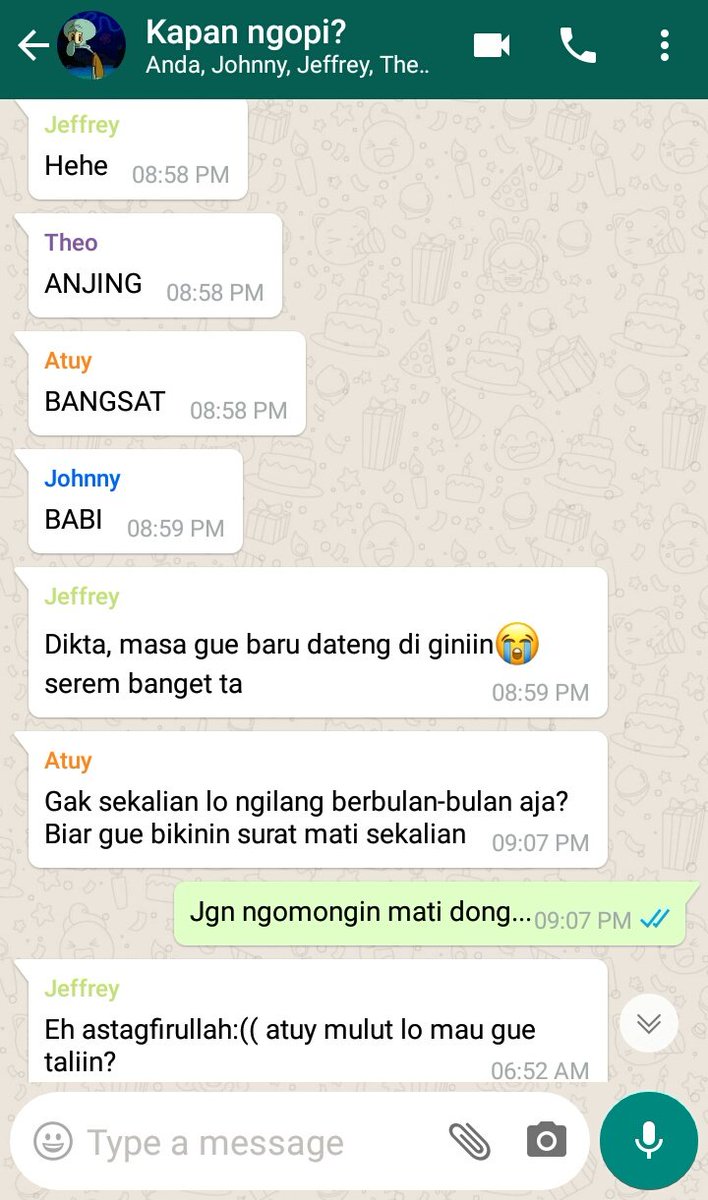Kejeffreyan's tweet photo. Kapan ngopi is back https://t.co/LXFqHILkN6