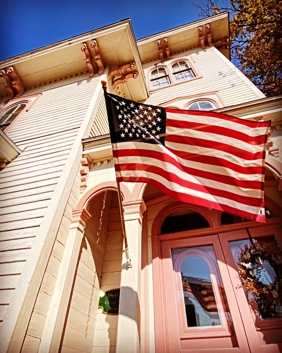 ButlerInn's tweet image. The Flag BUTLER HOUSE at The Cherry Creek Inn #american #americanflag #butlerhouse #cherrycreek #newyork #usa #proudamerican #mkbutler