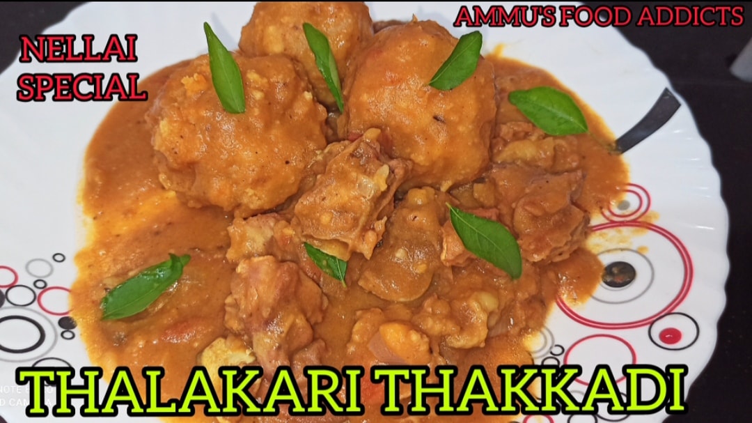 Adeel Tirunelveli Traditional Food Thalakari Thakkadi Recipe Watch Full Video Youtube Ammusfoodaddicts Keep Supporting Us T Co Hqxvya2yn4