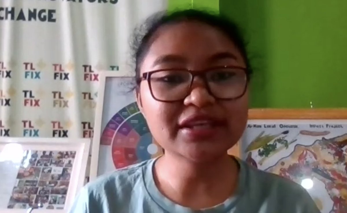 SDG2AdvocacyHub's tweet image. "We want to create healthy food using local foods available — like moringa," says Paula @TLFOODLAB 

Next week we will launch Noodle revolution using local ingredients, creating a competition #VoicesofFoodSystems