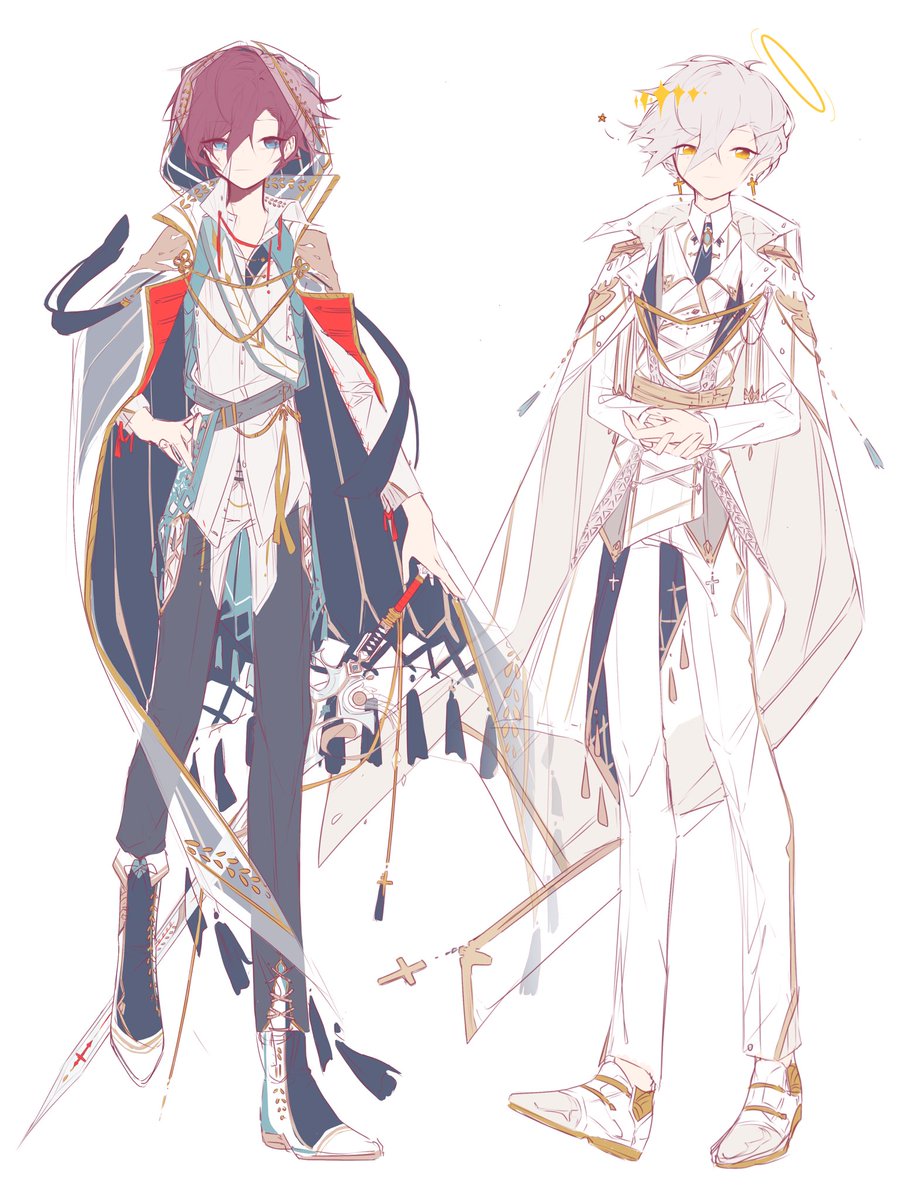 Shiroro_sama's tweet photo. Ahhh yes...your single brain cell artist comes back once again with ANOTHER male oc despite having 583957372979274 other sons👁👄👁👈👉👈👉 https://t.co/XWyCKHd1wA