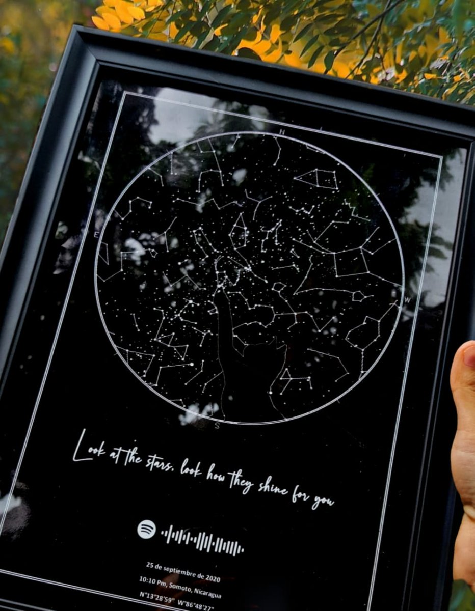 StarChart10's tweet photo. Lindo detalle para esa persona especial 
#detalles #mapaestelar #amor https://t.co/Nx143g6Sdk