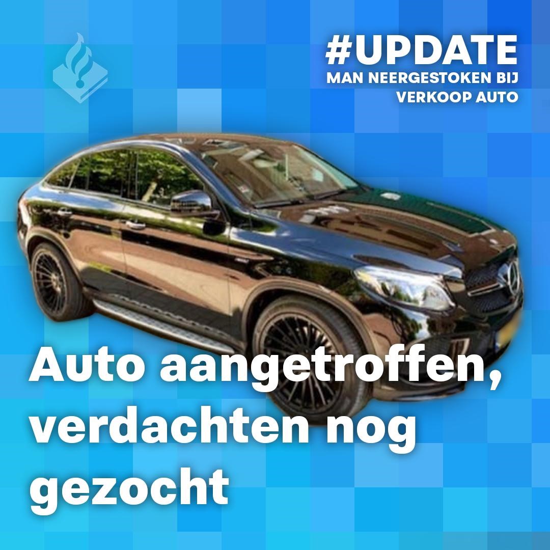 Update steekincident Lauernessestraat: de gestolen auto is vannacht door agenten in Amsterdam aangetroffen en in beslag genomen.