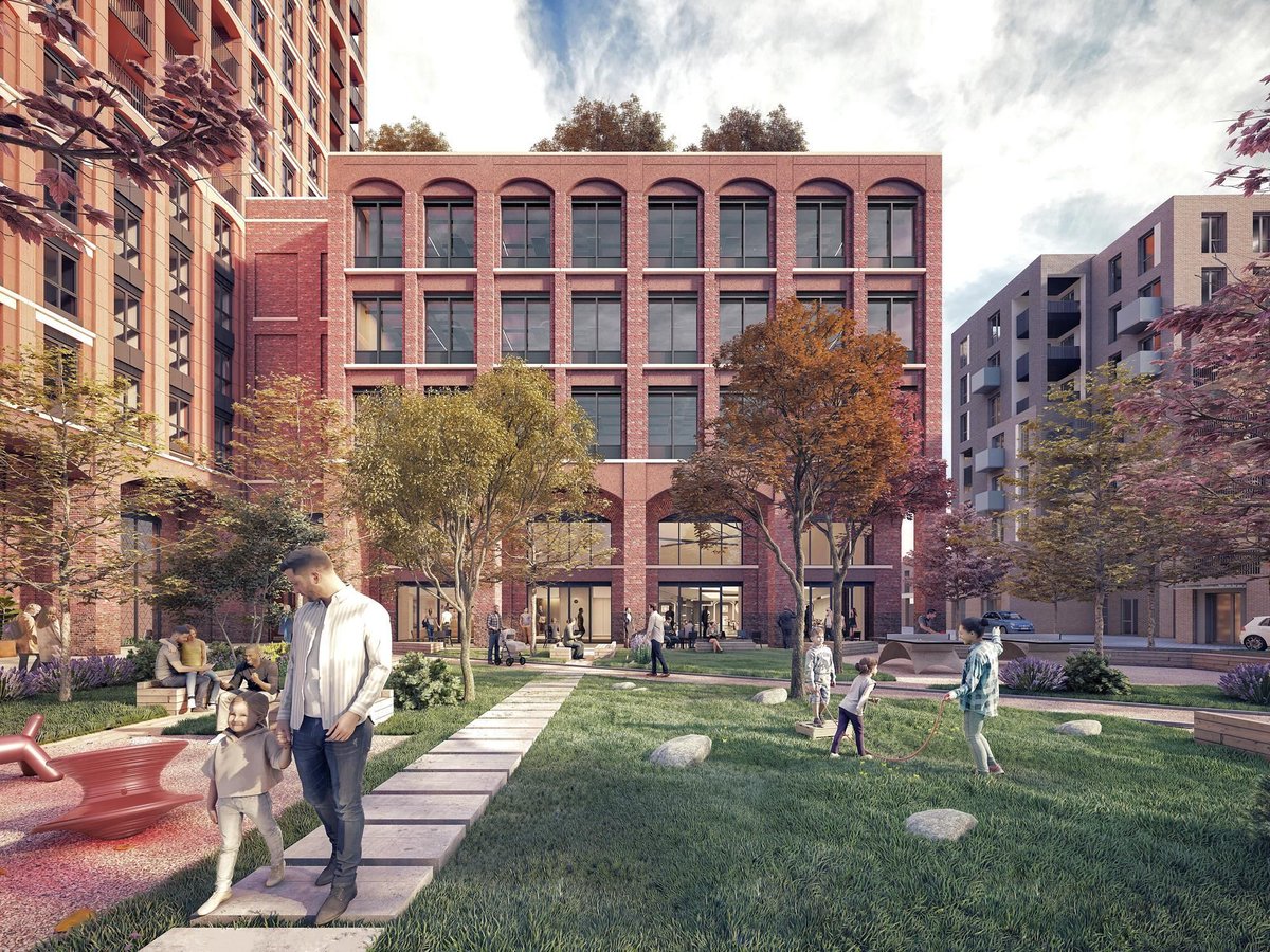 .<a href="/htadesignllp/">HTA Design LLP</a>'s Old Kent Road tower has been recommended for approval, and will provide provide 219 homes in South London: buff.ly/2GYdawD