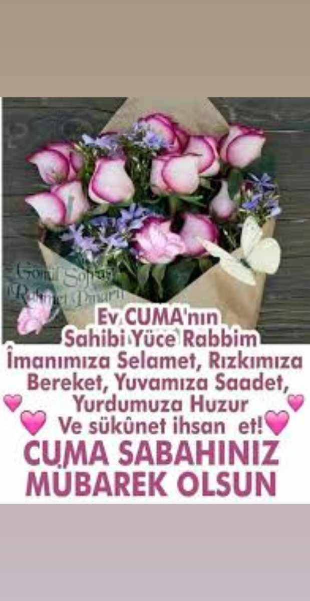 Ya Rab, kusurumuzu affet. Bizi Kendine kul kabul et. Emanetini kabzetmek zamanına kadar bizi emanette emin kıl." Amin! Hayırlı cumalar.