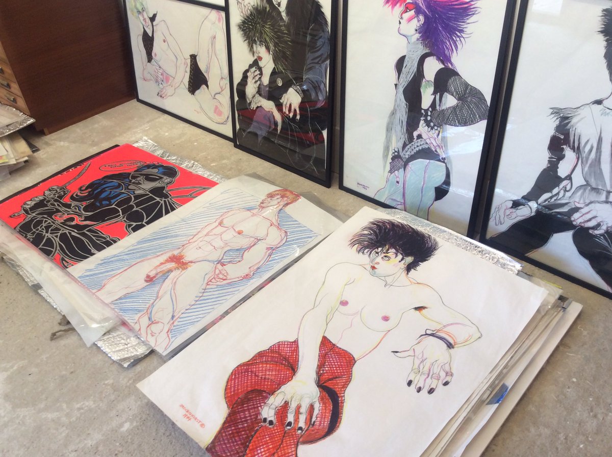 Thank you to David Woods for inspiring Jo Brocklehurst in the 1990’s #jobrocklehurst @TGDavidTG #TGDavidTG @torturegardens <a href="/TortureGardenJP/">TORTURE GARDEN JAPAN Official</a> <a href="/TortureGarden/">92121662E</a>  We have a large collection of work so do contact us to purchase view or put on an exhibition.