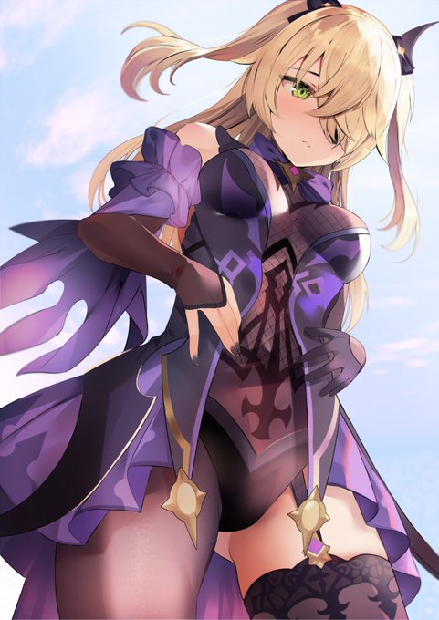 フィッシュルちゃんつよいかわいい! #原神 