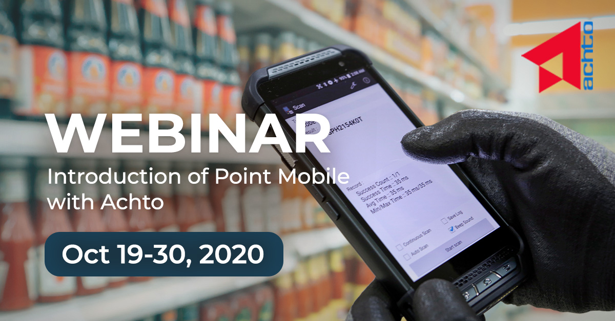 PointMobileKR's tweet photo. It's Webinar time! Join us and #Achto for the next two weeks and learn about Point Mobile's products and market strategy for Latin America. From Oct 19th to 30th we will hold two sessions every day.
More info: https://t.co/WZ21LAJDFb
#pointmobile #LATAM #webinar #mobility https://t.co/TjwdDCeFSm