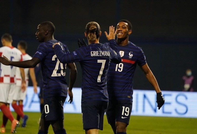 💪🏿🇫🇷🐔 Belle victoire en Croatie pour le dernier match de cette semaine internationale ! #FierDetreBleu #EquipeDeFrance