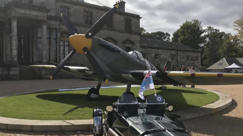 ScotlandDriving's tweet image. Winners! @ScotlandDriving and @BroomhallHouse won the @RAFBF fund raising team of the year!