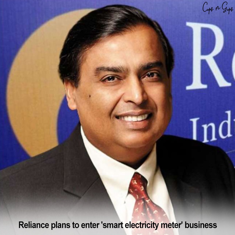 cupsngups's tweet photo. After accomplishing a good grip in a number of industries, Reliance Industries Pvt Ltd might now venture into the smart electricity meter market.
According to some reports, this could be an initiative to leverage its Jio business.
#cupsngups https://t.co/BV92XmADu1