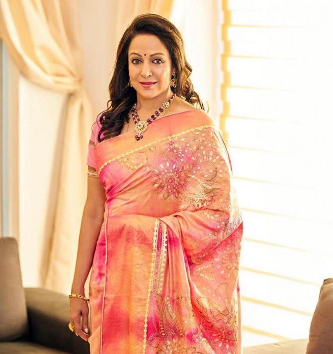 Wishing here a very Happy Birthday to Hema Malini.   