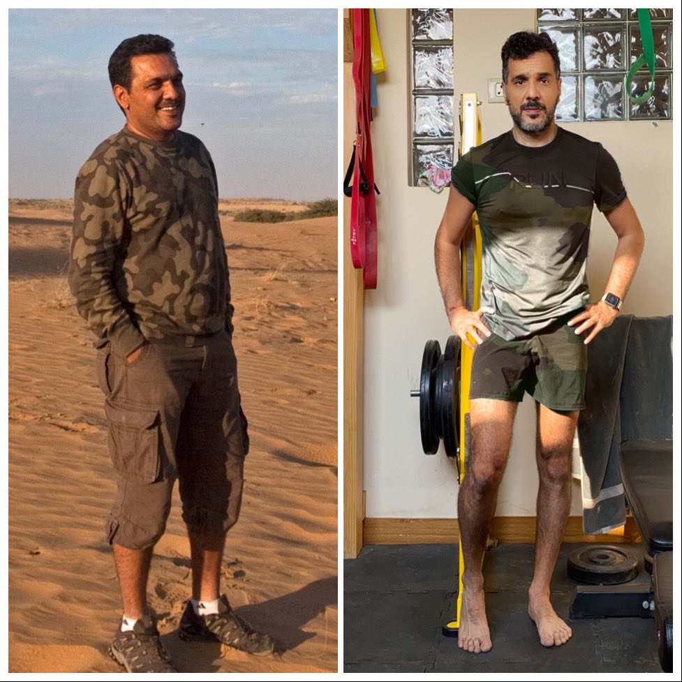 At 44 and 55. If I tell u it took me eleven years of consistent routine and without doing drugs to be this fit, will u still be motivated. Or look for shortcuts with steroids to an early grave. You can live a pain free life without lifestyle medicines. Trust me. Give 4% of ur day