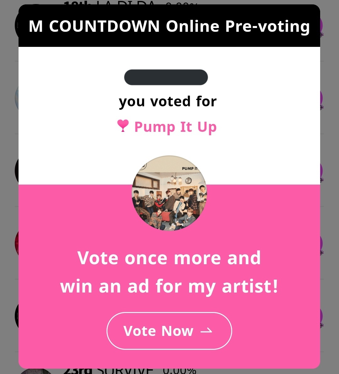 GNCD_TEAM's tweet photo. [WHOSFAN VOTING THREAD] 

🎟️ WHOSFAN VOTING IS NOW OPEN 🎟️ Vote for Golden Child on Mcountdown through the Whosfan App now! ONE VOTE PER ACCOUNT FOR THE WHOLE TIME. Please make more accounts!

#GoldenChild #골든차일드 #PumpItUp @Hi_Goldenness @GoldenChild https://t.co/rK7WfXZJbX