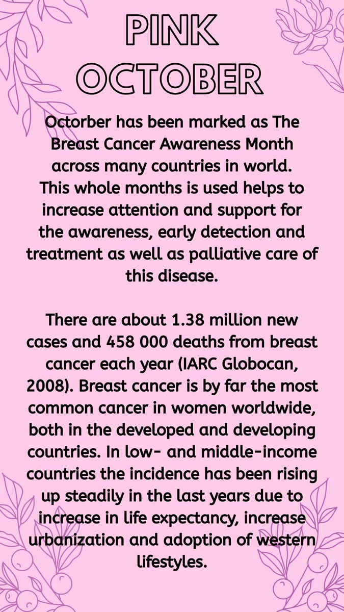 nithyaarv's tweet photo. A strong woman knows she has strength enough for the journey, but a woman of strength knows it is in the journey where she will become strong. Let's show our support and spread more awareness this month. Be strong the fight is not over. 
#BreastCancerAwarenessMonth
#PinkOctober https://t.co/u5m3xIfYK5
