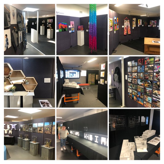 grahammaltby's tweet photo. One of my favorite times as an IB Diploma Coordinator is walking through the Year 12 Visual Art exhibitions. Well done @CanberraGrammar students and the Art, Design &amp; Technology https://t.co/dhfD6iwglv, Design &amp; Technology https://t.co/t4I8HFlfWQ