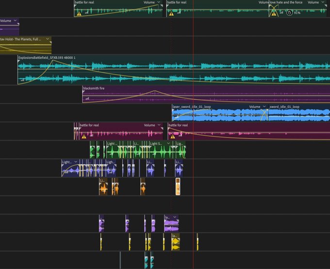 this star wars audio is legit the most complex sound design i've ever done. maybe it doesn't seem like<a href="/tag/mvsales"class="tags"><span>#mvsales</span></a>