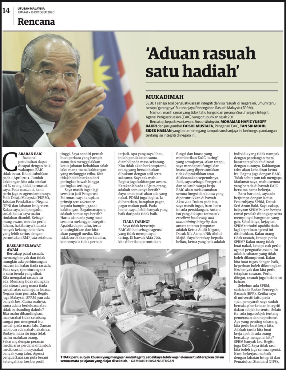 Isu Rasuah Di Malaysia 2020