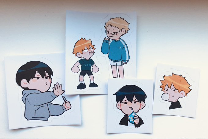 OBSESSED with these stickers by @gomee_art !!!! she has so many cute designs I love and cherish these <3 her shop is https://t.co/ImBlT912yX !! 