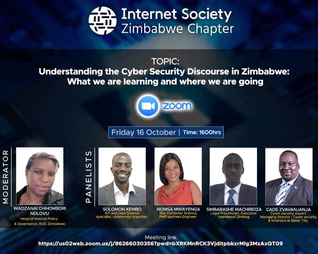 Happening today at 1600. Make time for this insightful webinar. Learn how to #BeCyberSmart.