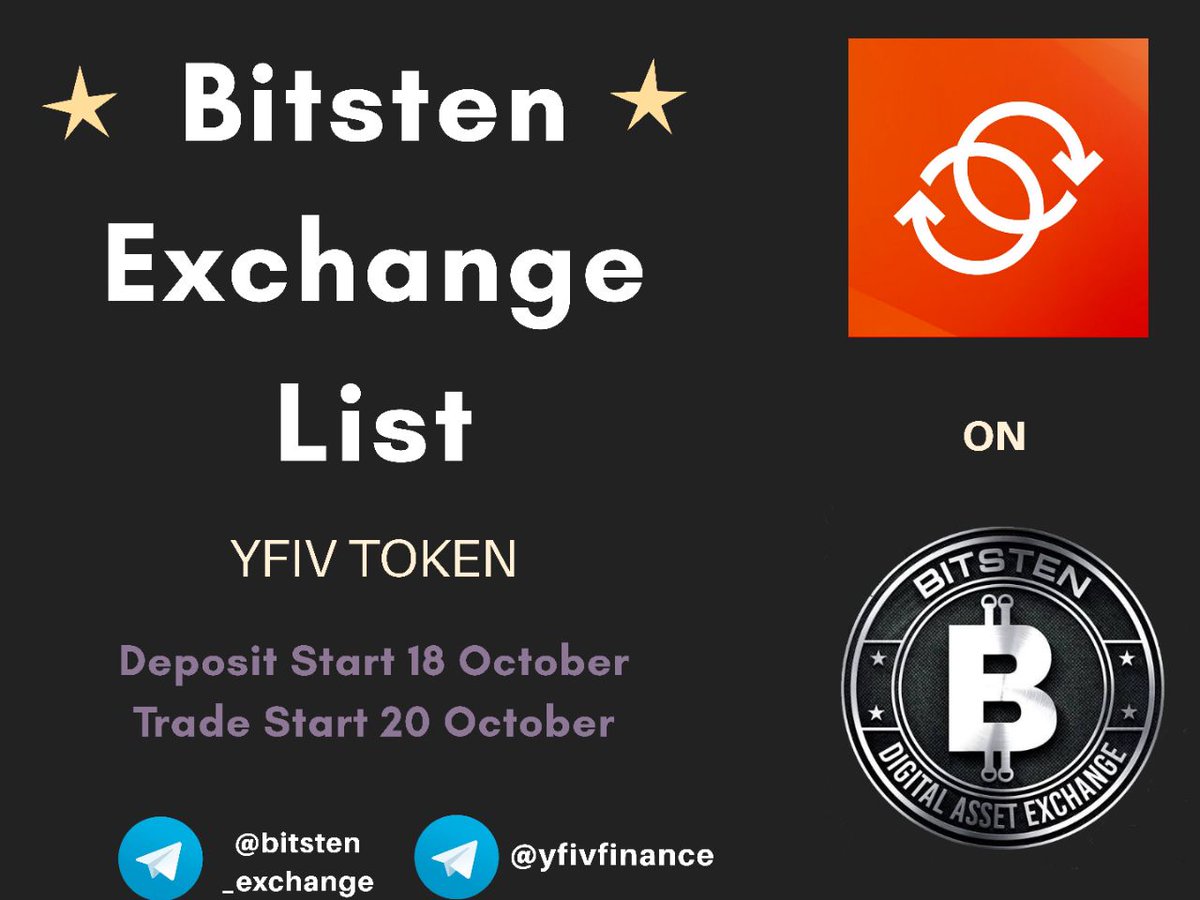 YfivFinance's tweet photo. Trading has commenced on hotbit, probit and bitsten.
Visit our website 
https://t.co/O4A56IQL4b 
Total supply 85,000
Circulating supply <10000
Volume $200k+(24 hrs) unconfirmed https://t.co/ZQ6Mv35Zvp