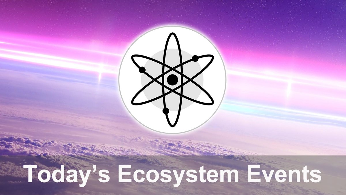 catdotfish's tweet image. ⚛️ TODAY&apos;s EVENTS ⚛️
  @cosmos Ecosystem

 📅 Oct 16th

👩🏻‍💻 #HackatomV Workshops 👨🏽‍💻

• CosmWasm/CosmJS dApps - Zero to Hero

⏰ 11am UTC

🧑🏻‍🏫 Orkun Külçe &amp;amp; Abel Fernández Nandín|@confio_tech 

A complete walkthrough of a dApp using @CosmWasm and #CosmJS

youtu.be/YUsjneQptDQ
2/