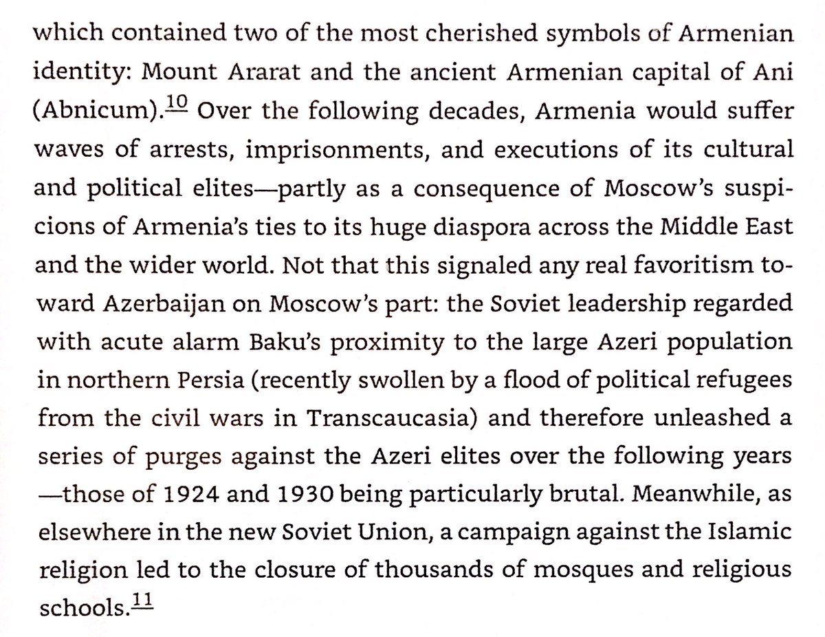  was weak from genocide & war with  in November 1920, allowing Reds to easily conquer .  revolted February-July 1921.  Revolt & Red desire for friendship with  led to  losing Nagorno-Kabarakh & Nakhchivan to  &  lands in eastern  in Treaties of Moscow & Kars.