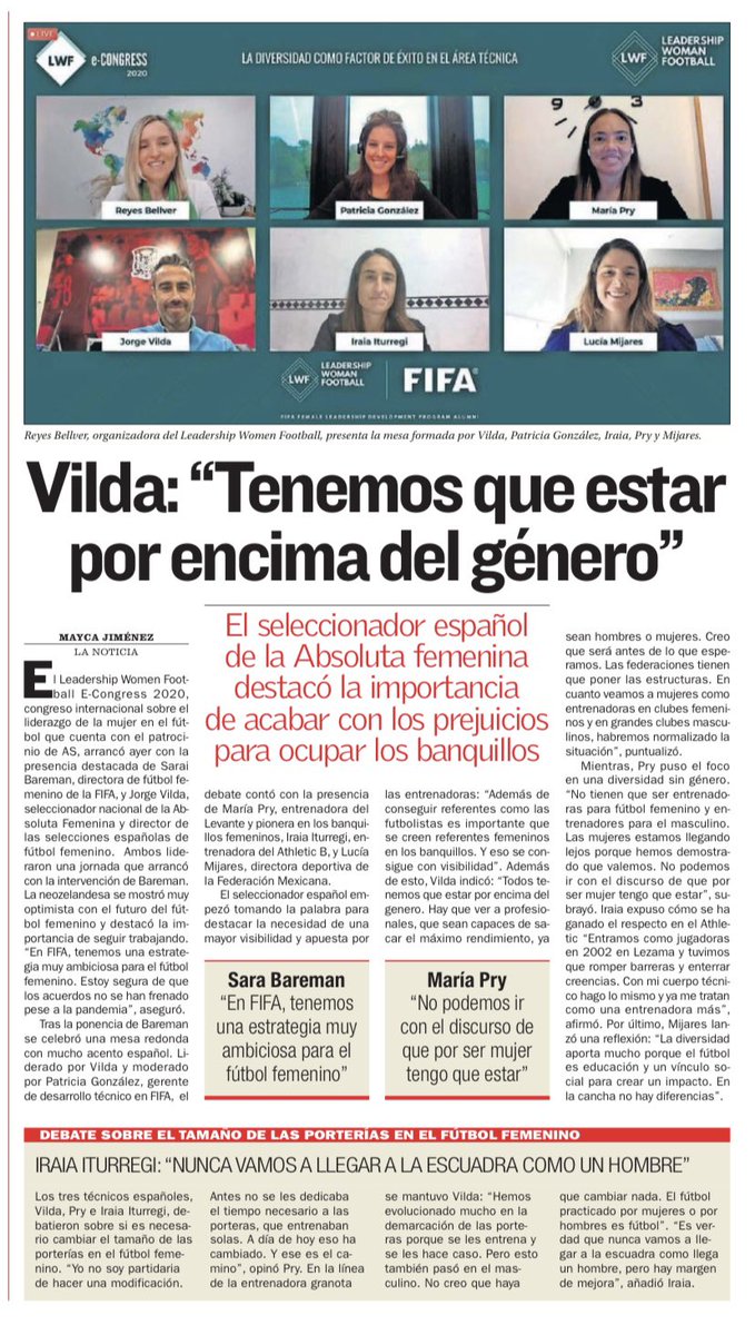 💥 ¡Vamos arrancando motores para el 2° día de LWF e-Congress 2020! 

➡️ Queremos agradecer a nuestro Media Partner <a href="/diarioas/">Diario AS</a> por fomentar la diversidad como factor de éxito.

#LWFeCongress #LWF #diversity #empowerment #woman #football