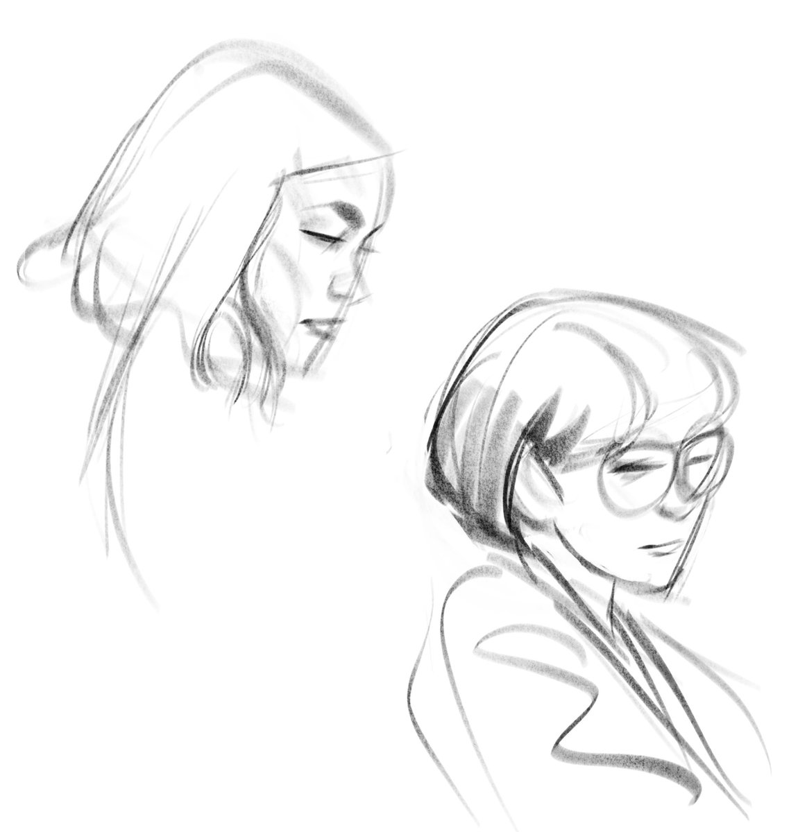 MaxUlichney's tweet photo. Did a little virtual cafe sketching with @michaelrelth and his #drawwithmichael stream this morning. Super fun stuff. Go check out his amazing work! Anyway these are my best doodles from the sesh. All drawn with my Vis Dev Sketch from my #RetroMaxPack. 
#MaxPacks #Procreate https://t.co/VlboAgTl9R