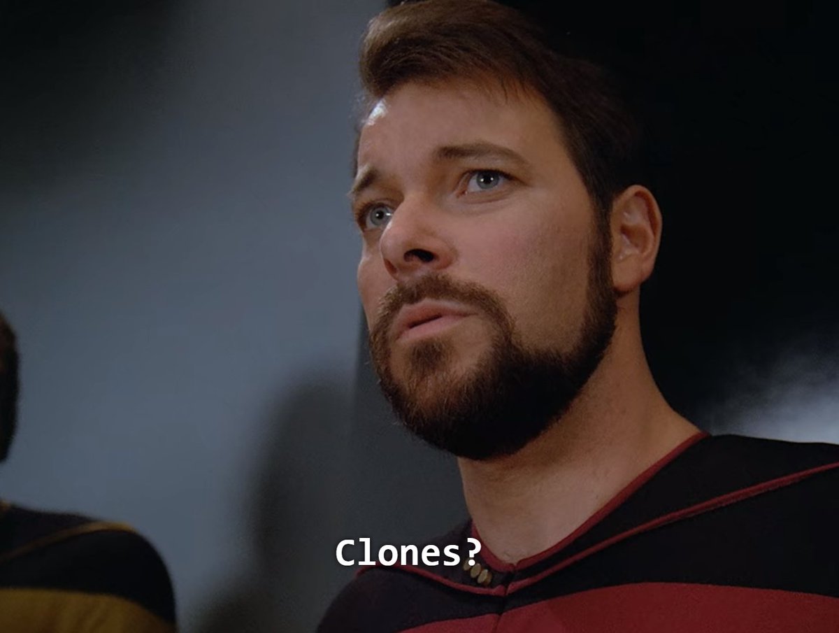 Clones? Clones? Clones.