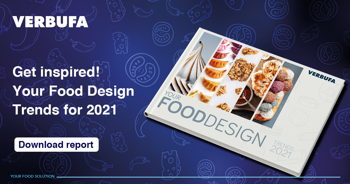 Heeft u het Verbufa Food Design Trendrapport voor 2021 al gezien? De gratis download vol food inspiratie vindt u via de link ow.ly/8X4B50BHJLl