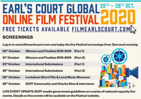 camarchemedia's tweet image. Our Production Partner Film Earl's Court have lined up a fabulous festival listing this year - @court_2020  goes global for 2020 - take a look here! ow.ly/Nd3650BTGFk
#toacinder #indiefilm #britishmade #creativeindustries #community