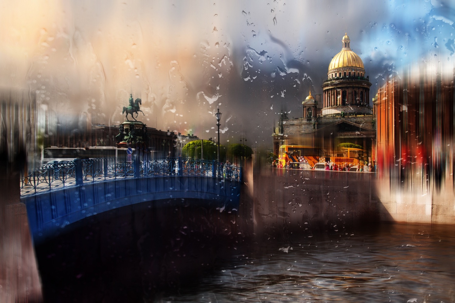 Питер осень дождь