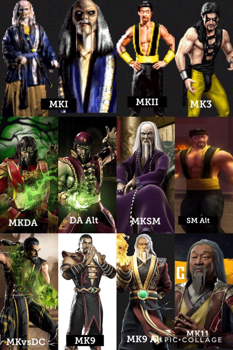 MK11 has the best depiction of Shang Tsung